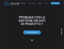 Tablet Screenshot of idrolab.net
